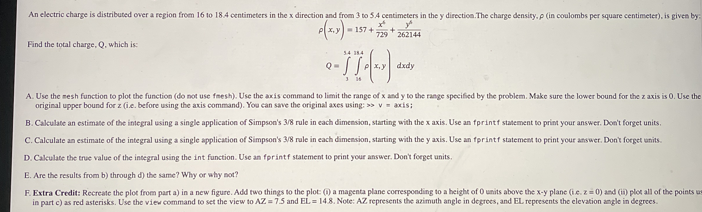 Please help in matlab, beginner level code