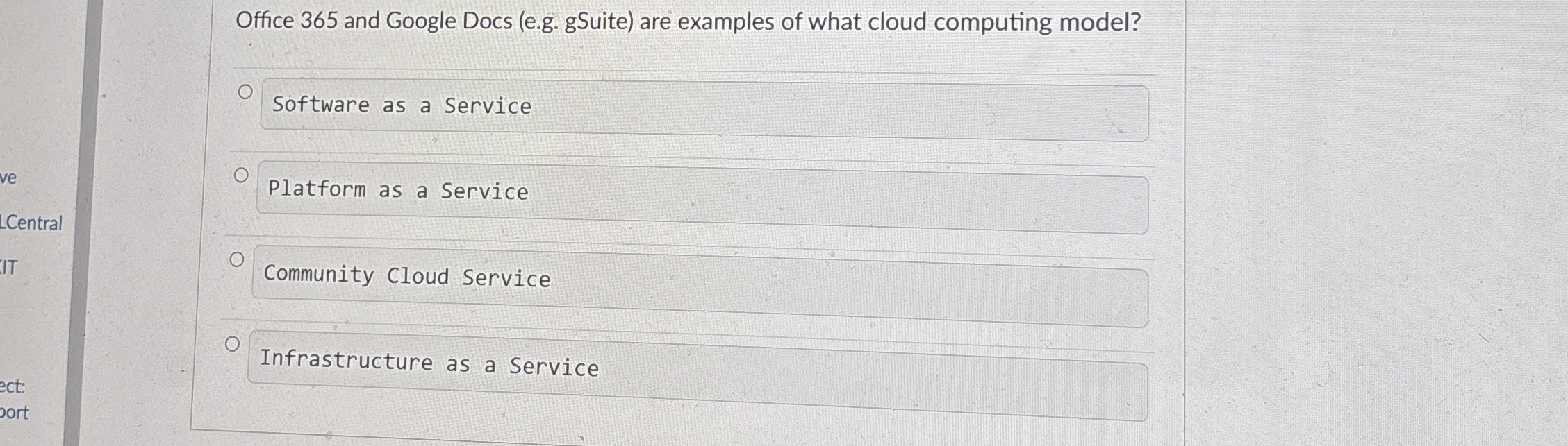 Office 3 6 5 and Google Docs ( e . g . gSuite )
