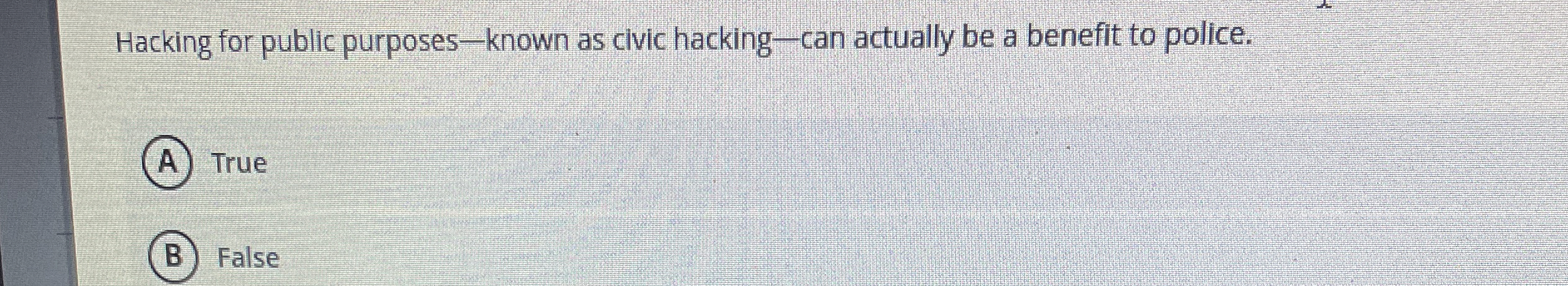 Hacking for public purposes - known as civic