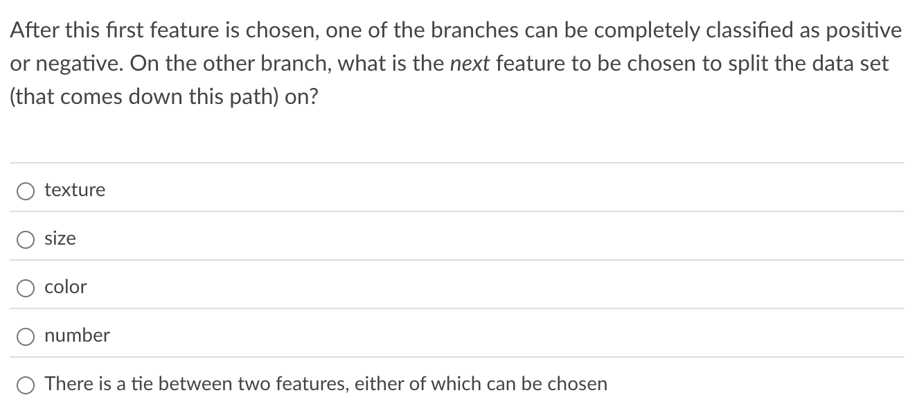 Using the decision tree approach we saw in class,