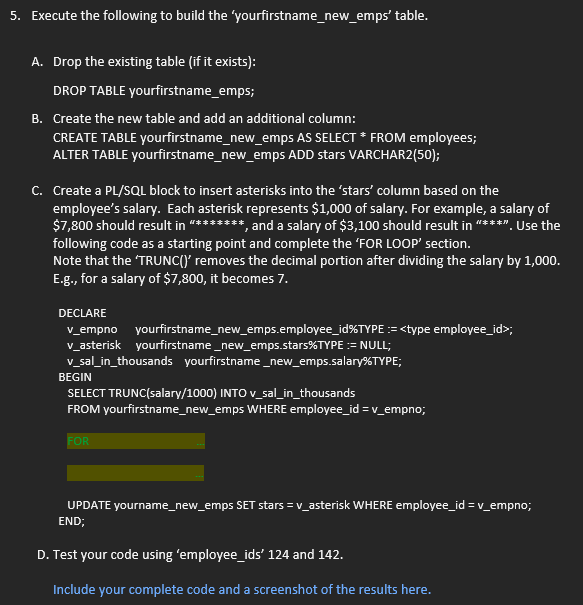 Execute the following to build the 'yourfirstname
