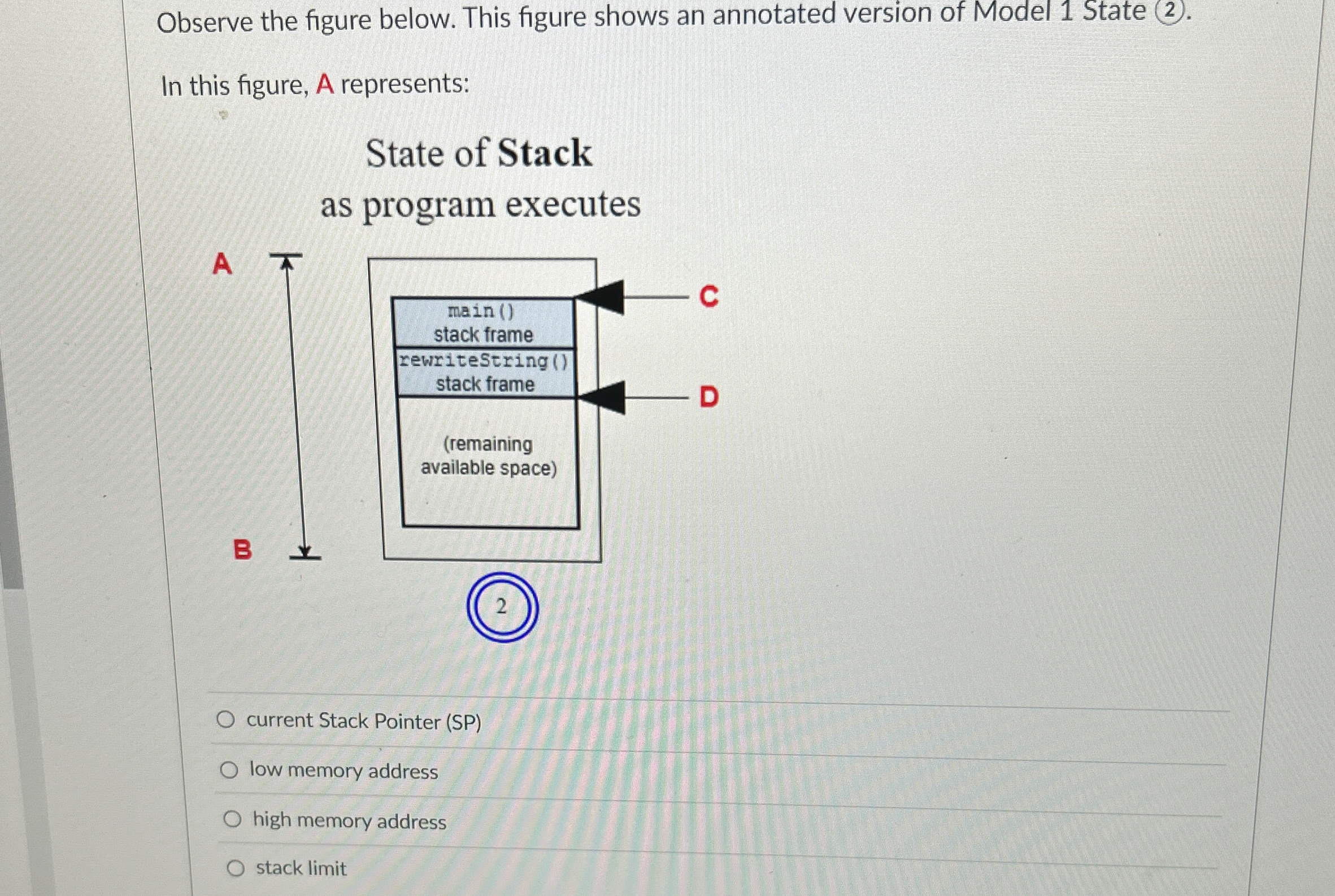 Observe the figure below. This figure shows an