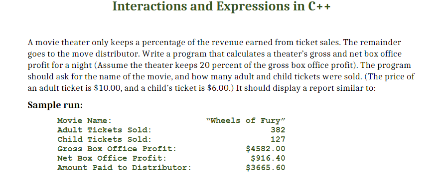 Everything is on the Screenshot. I am using