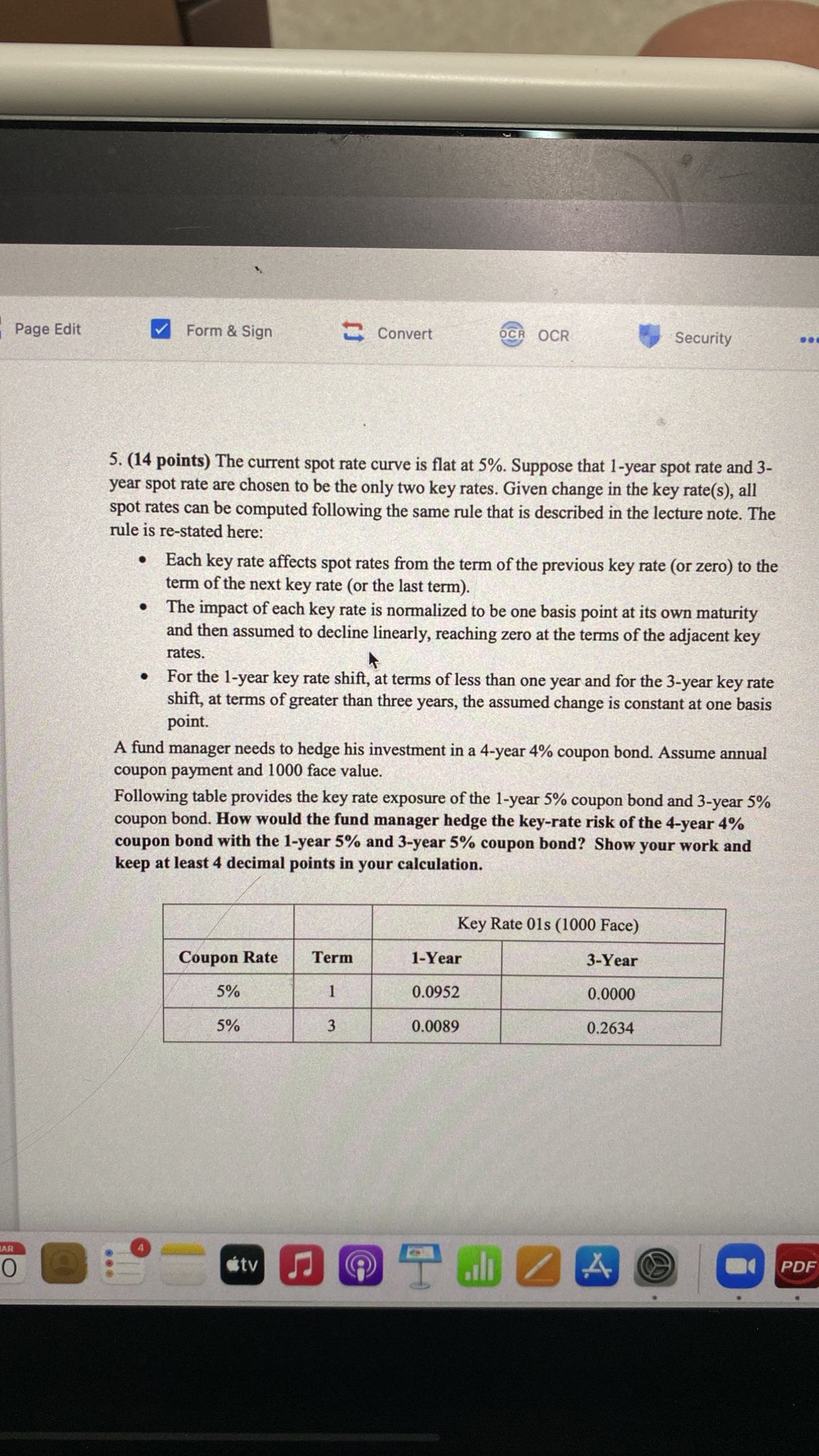 Page Edit Form & Sign Convert OCR OCR Security 5.