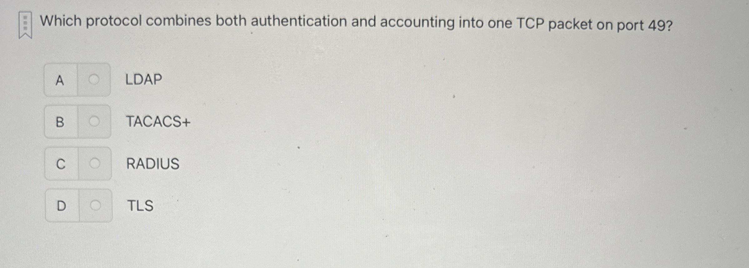 Which protocol combines both authentication and