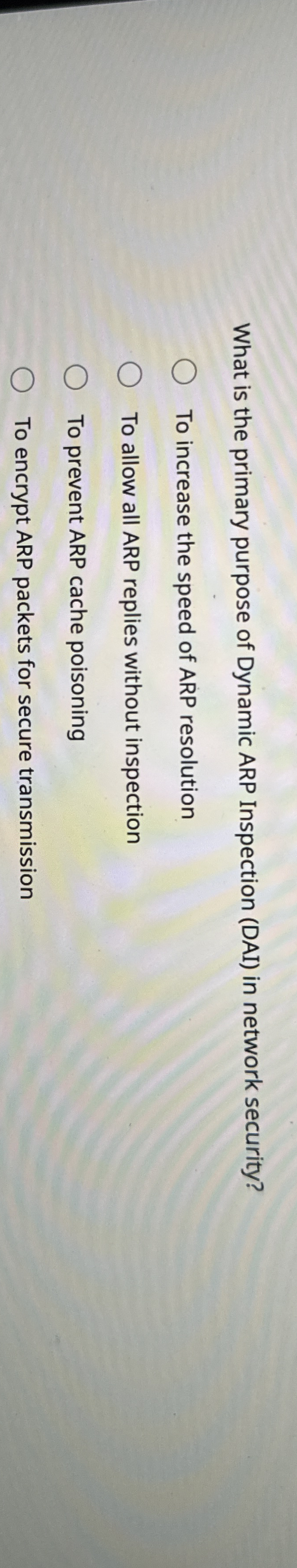 What is the primary purpose of Dynamic ARP