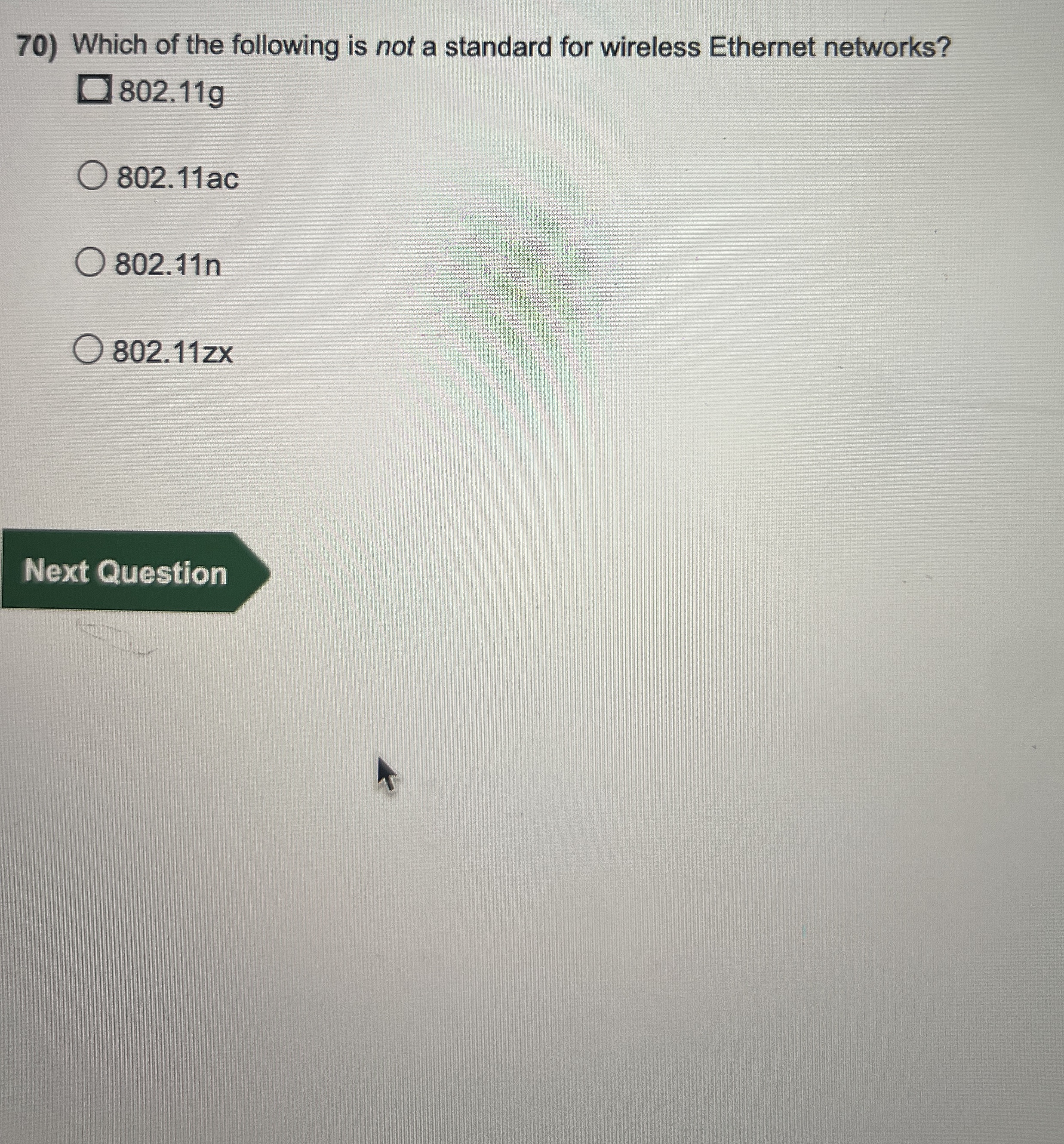 Which of the following is not a standard for