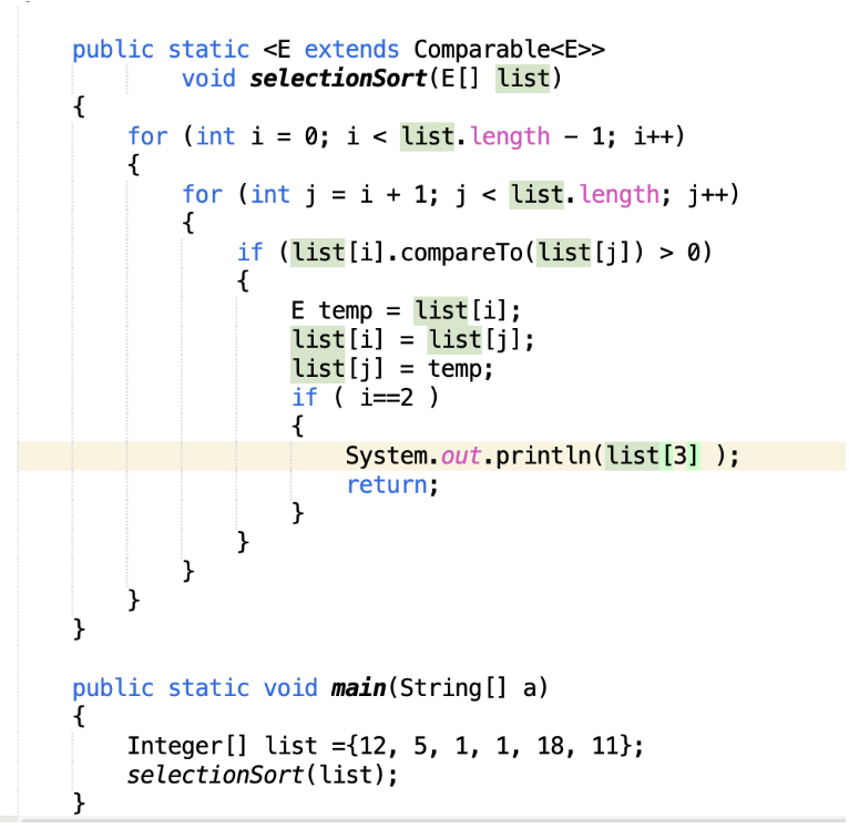 How can I trace this code by hand? public static