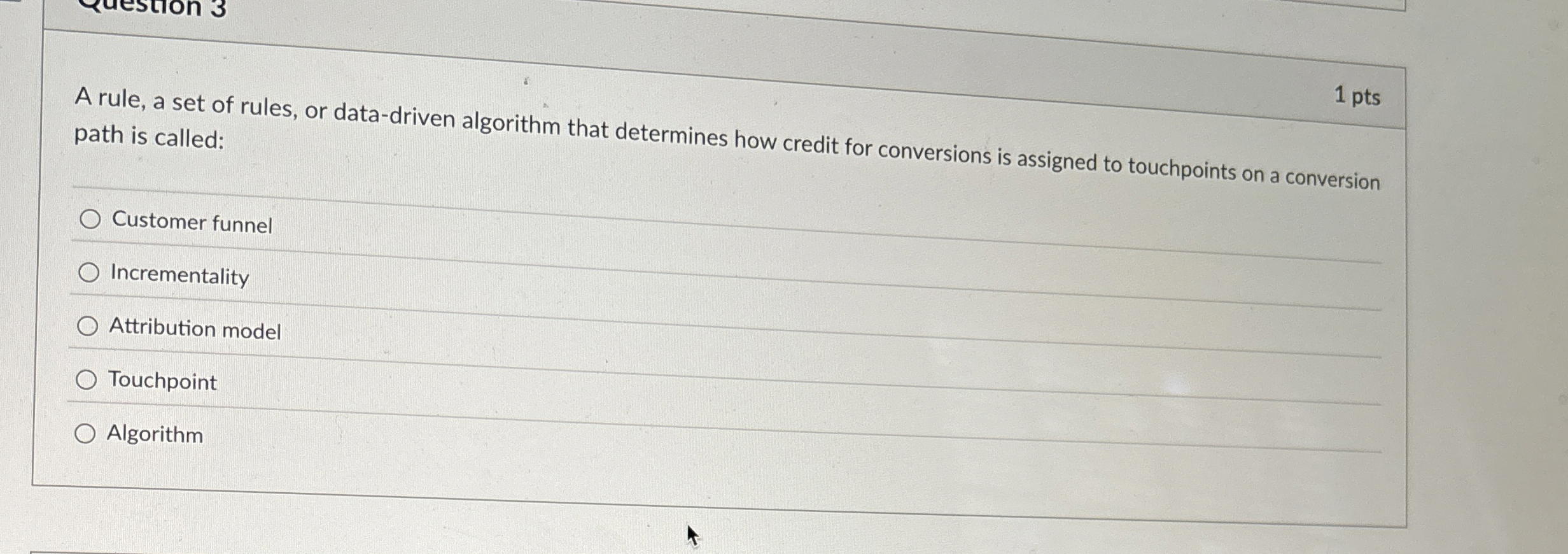 A rule, a set of rules, or data - driven