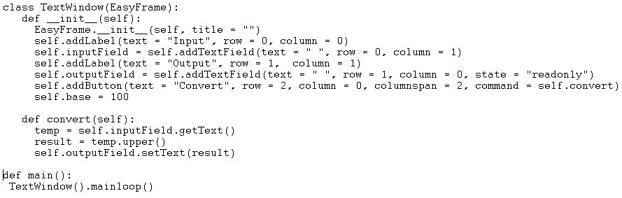 Given the following code, which method ( s ) can