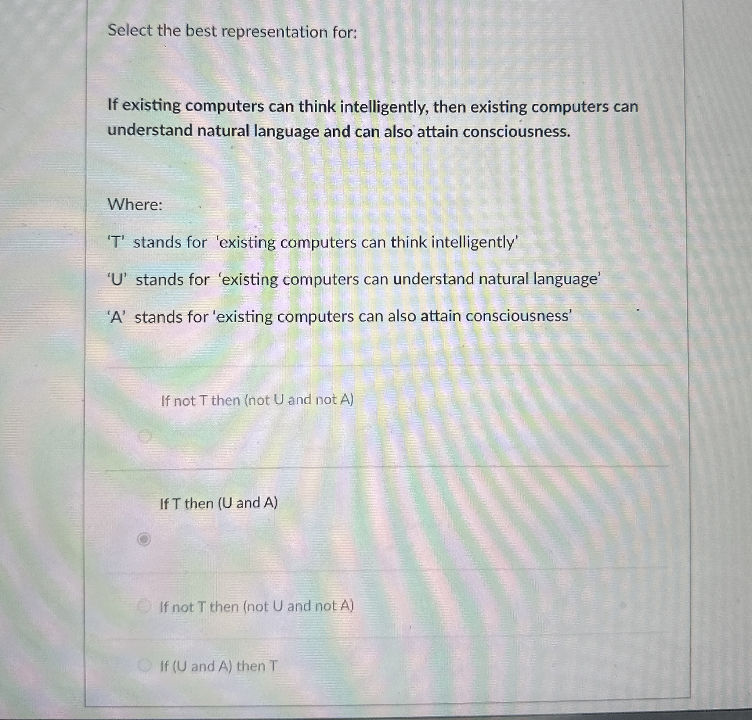 Select the best representation for: If existing