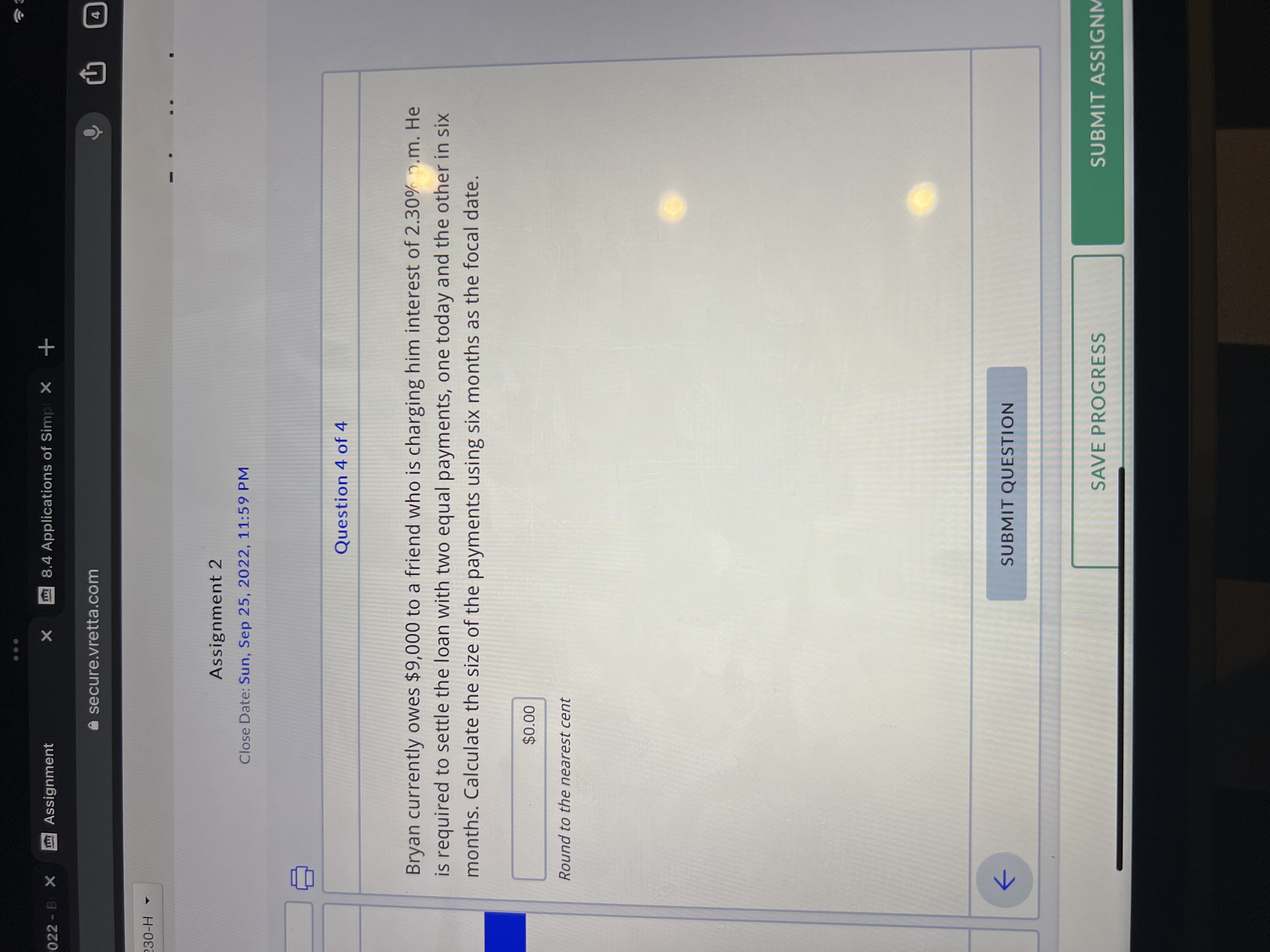 ... 022 - B X 1 Assignment X M 8.4 Applications