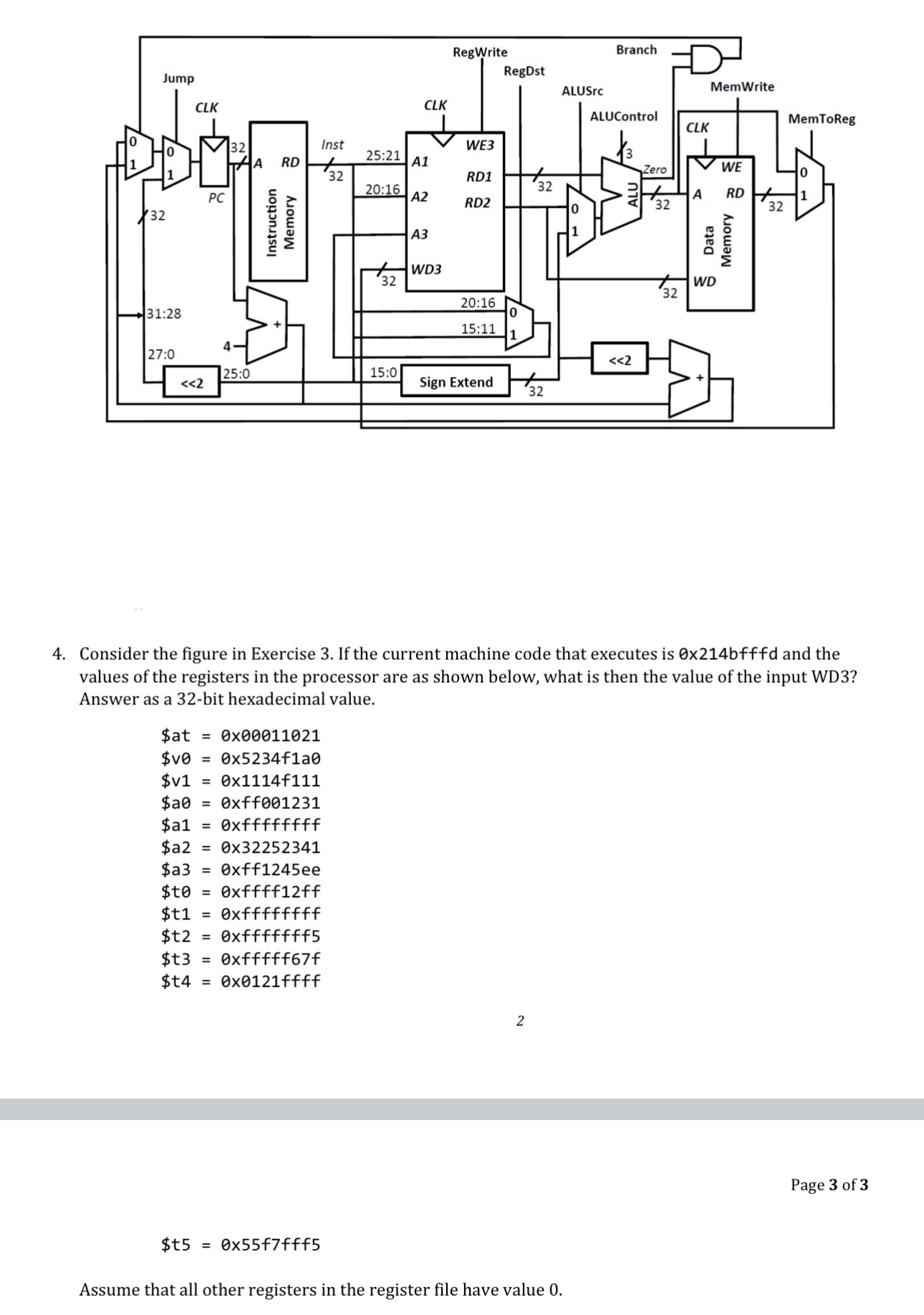 Consider the figure in Exercise 3 . If the