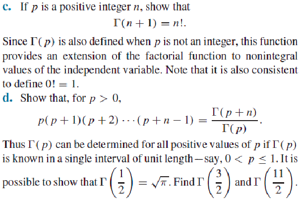c . If p is a positive integer n , show that ( n