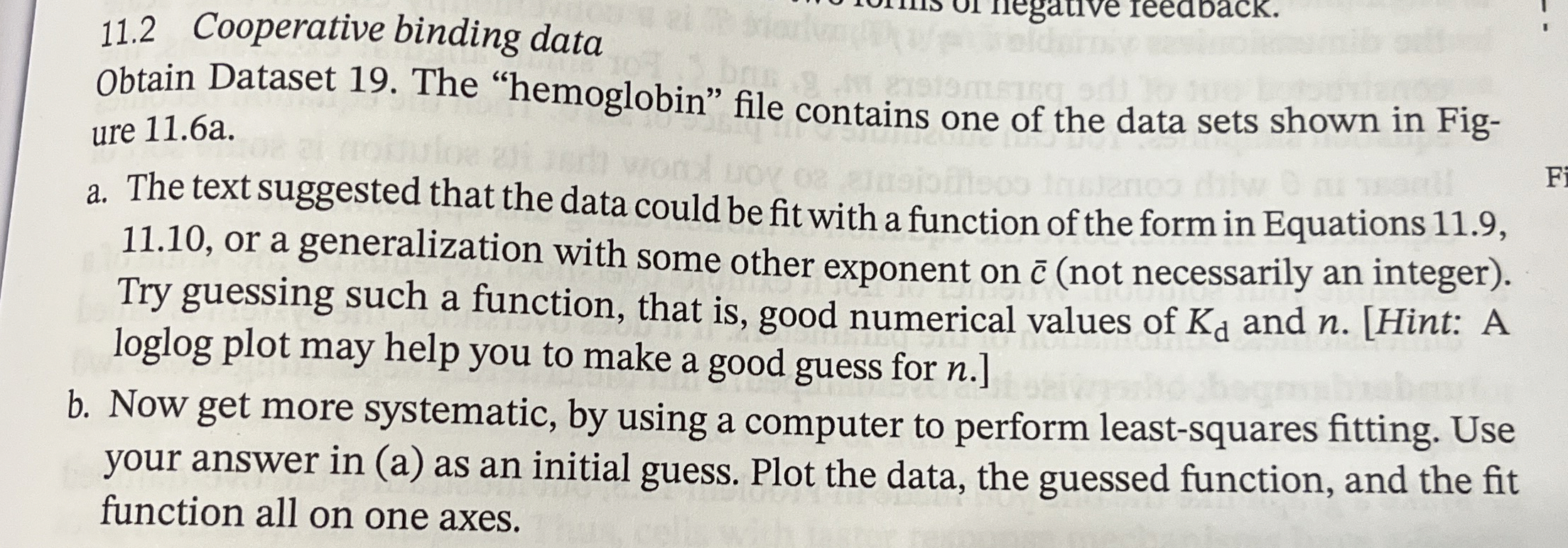 1 1 . 2 Cooperative binding data Obtain Dataset 1