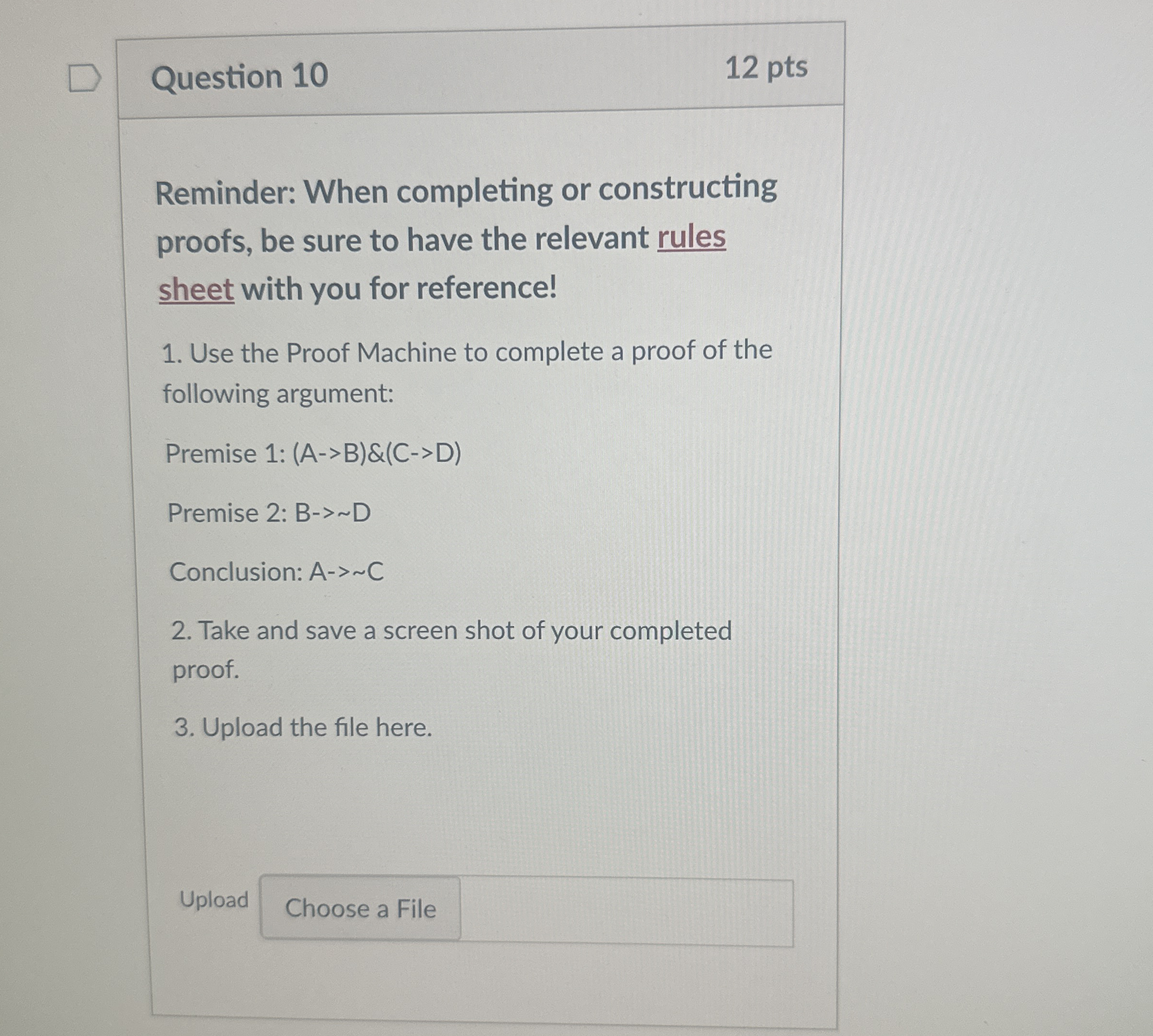 Question 1 0 1 2 pts Reminder: When completing or