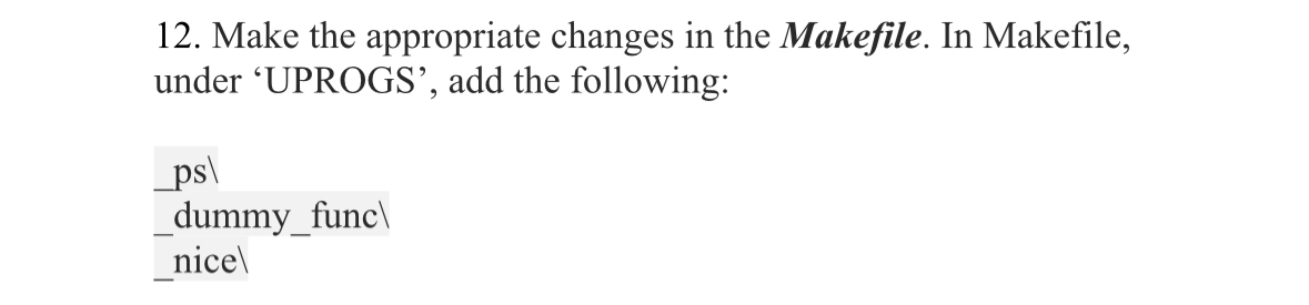 Make the appropriate changes in the Makefile. In