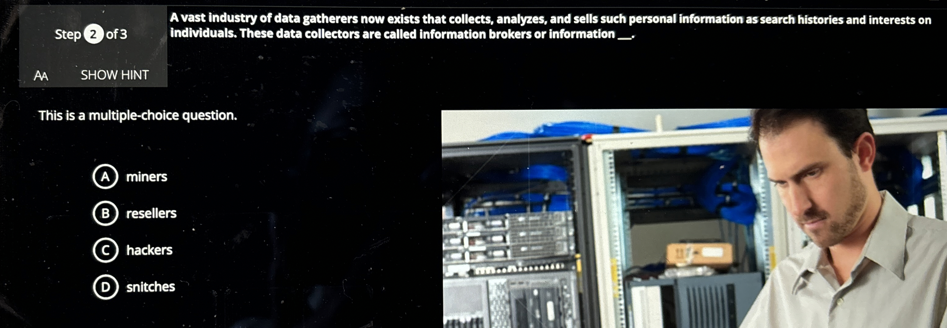 A vast industry of data gatherers now exists that