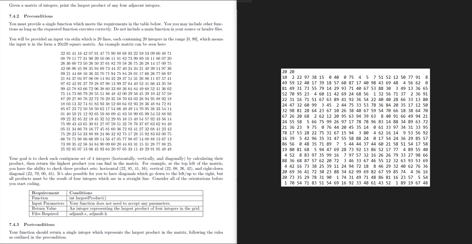 Create this program in java but instead of a