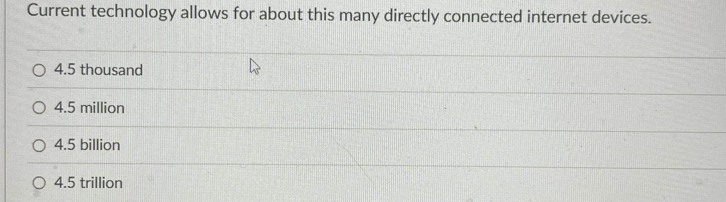 Current technology allows for about this many