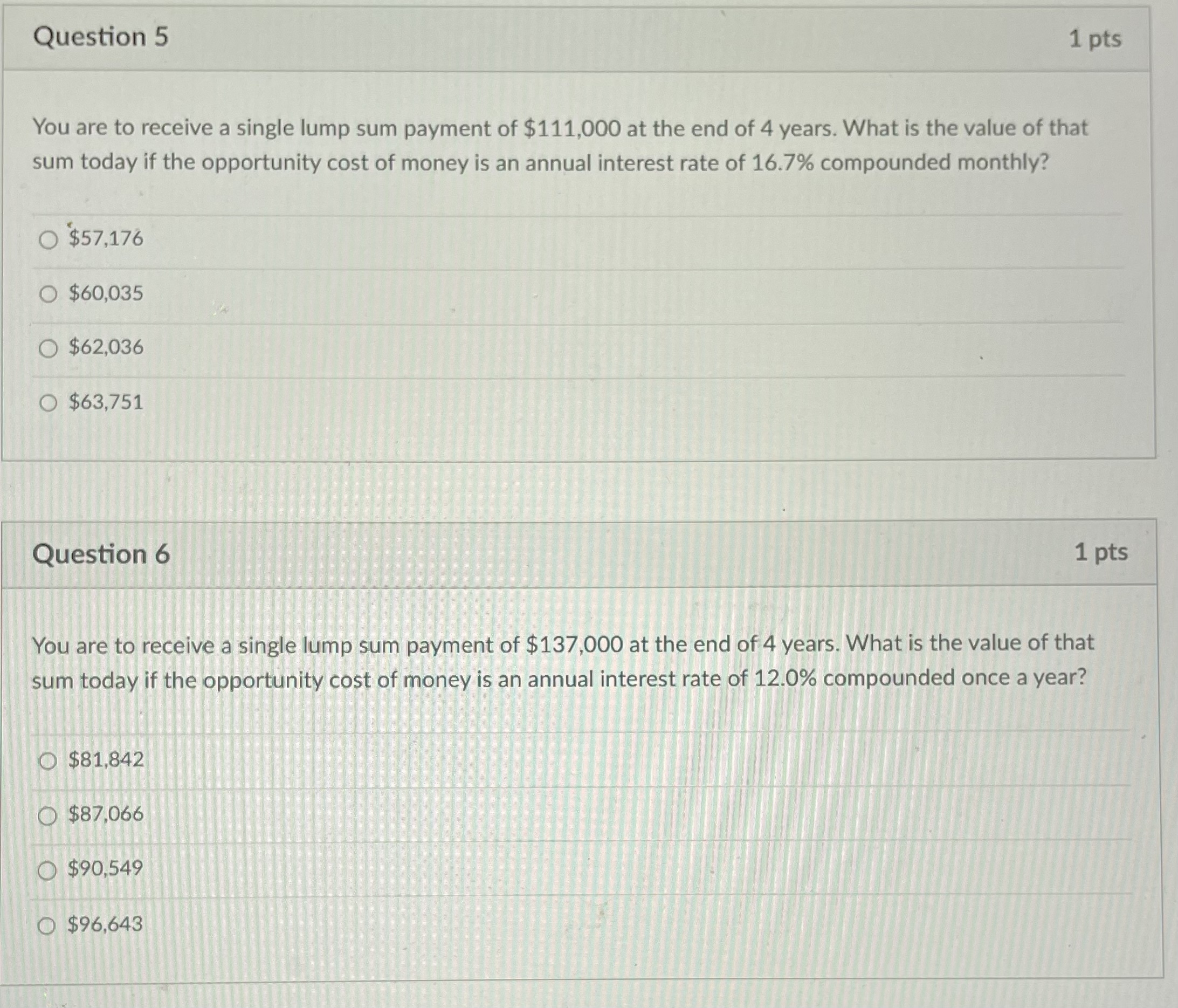 Question 1 1 pts A financial analyst is