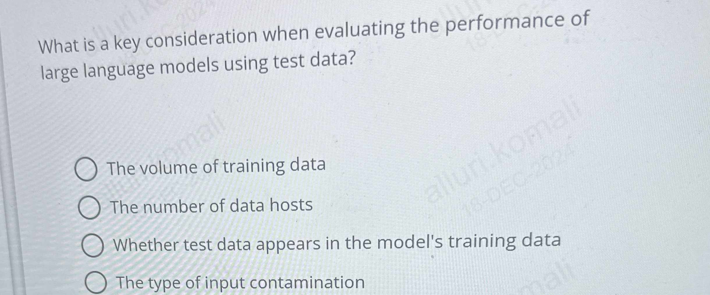 What is a key consideration when evaluating the