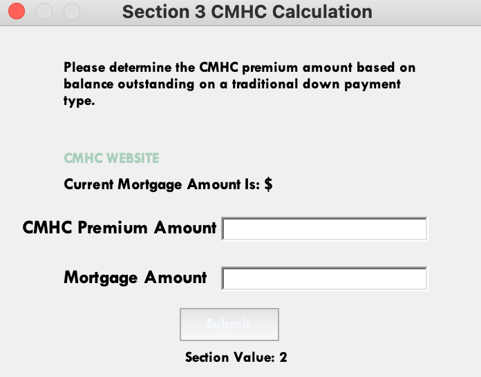 . O O Section 2 - Down Payment Please enter the