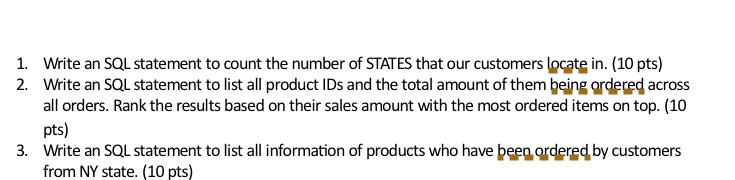 Help answer parts 1 - 3 based on the Pine Valley