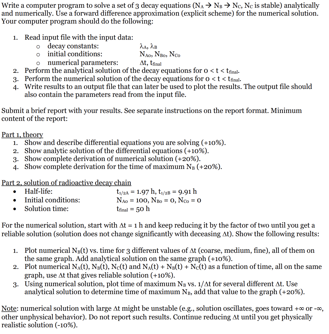 Write a computer program to solve a set of 3