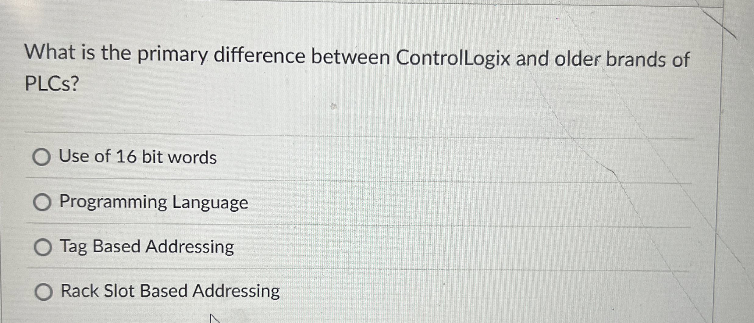What is the primary difference between