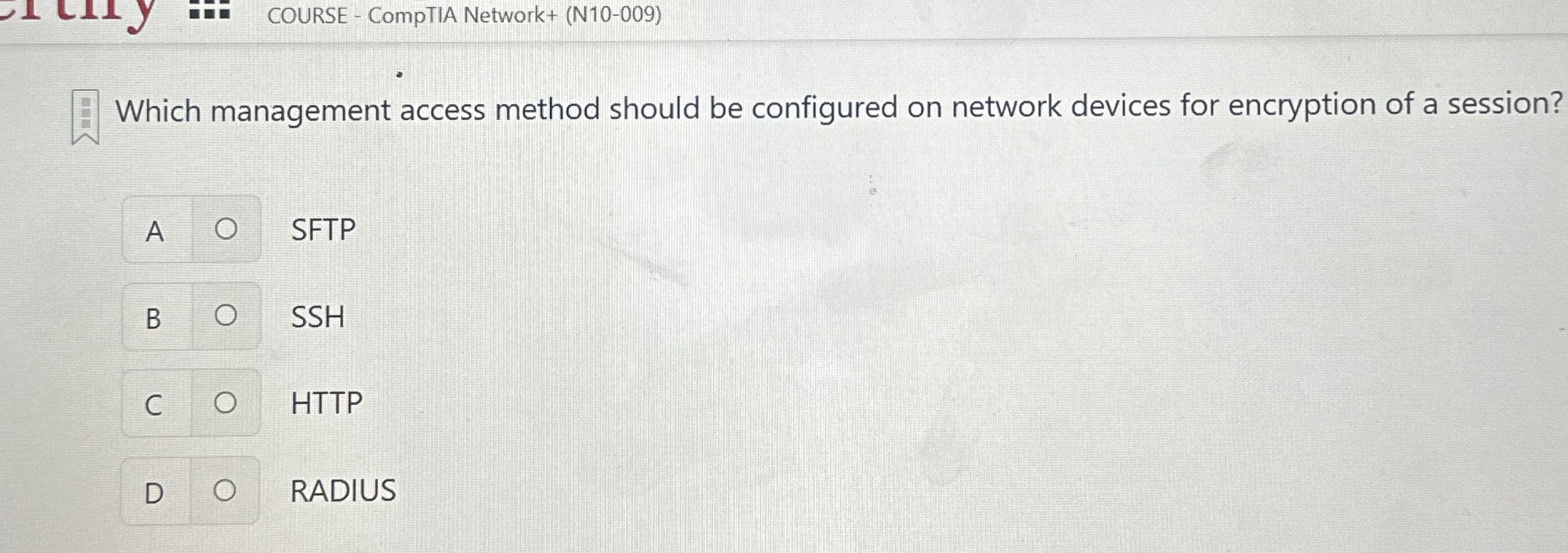 COURSE - CompTIA Network + ( N 1 0 - 0 0 9 )