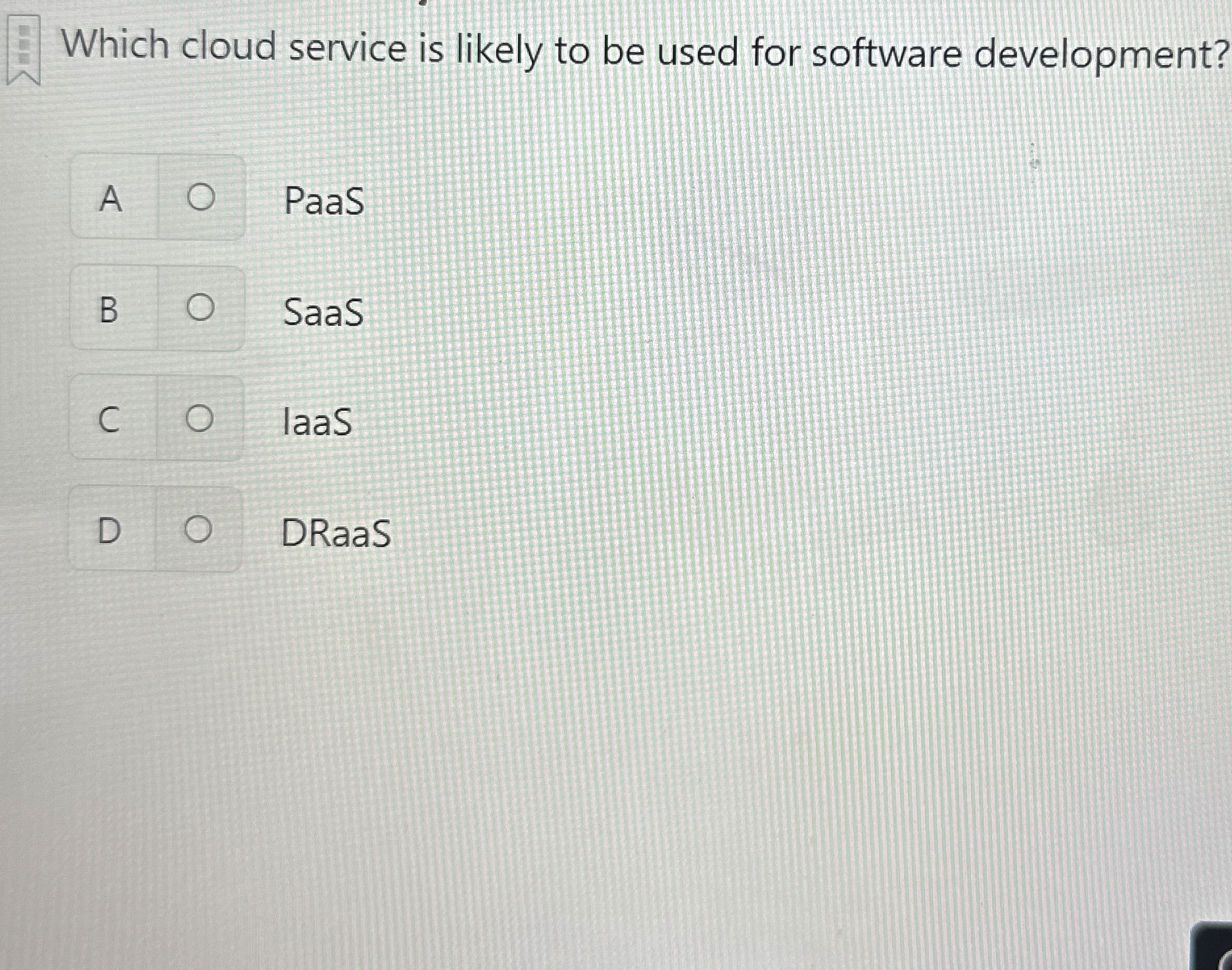 Which cloud service is likely to be used for