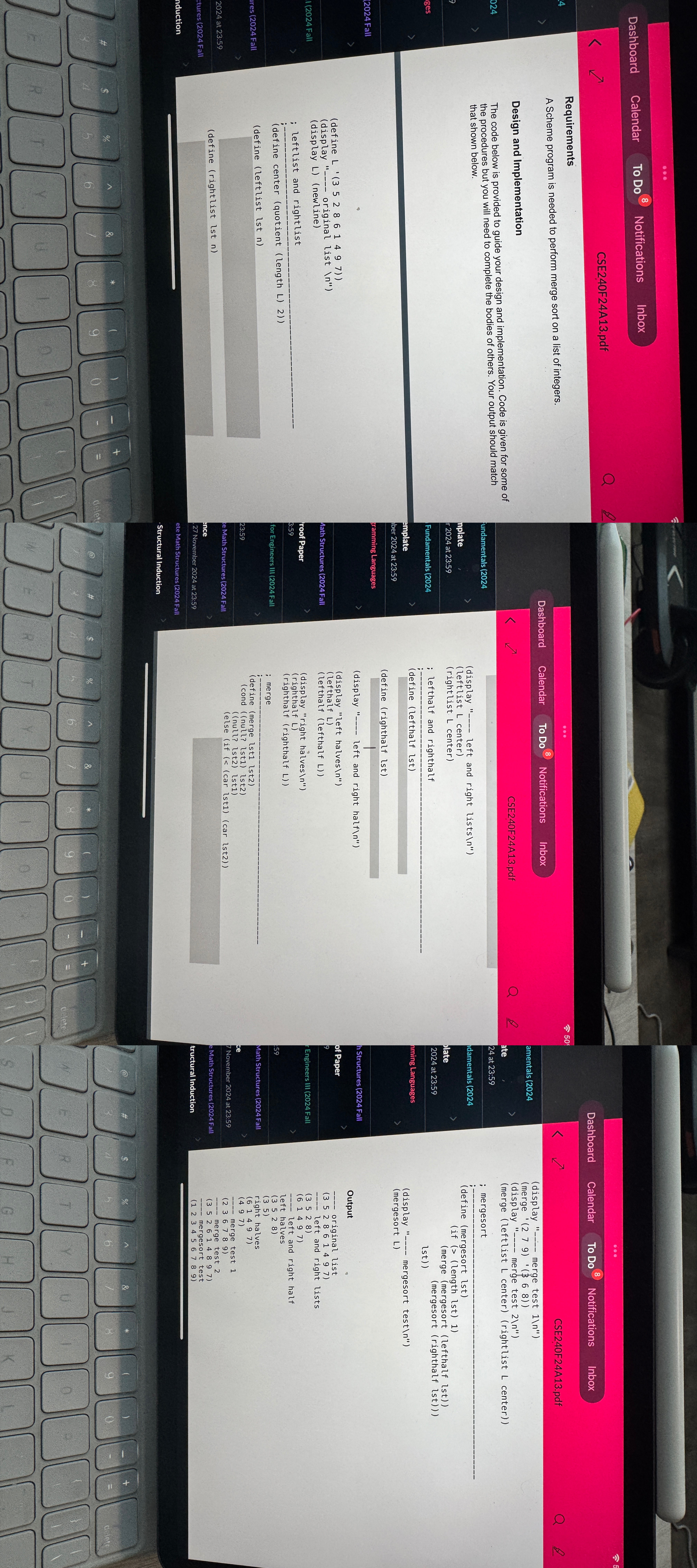 Design and Implementation The code below is