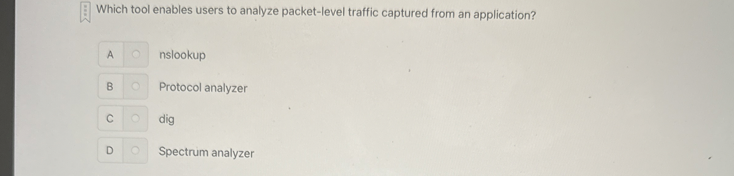 Which tool enables users to analyze packet -