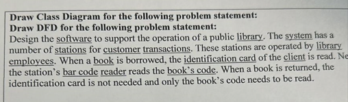 Can you please draw a class diagram on a paper?