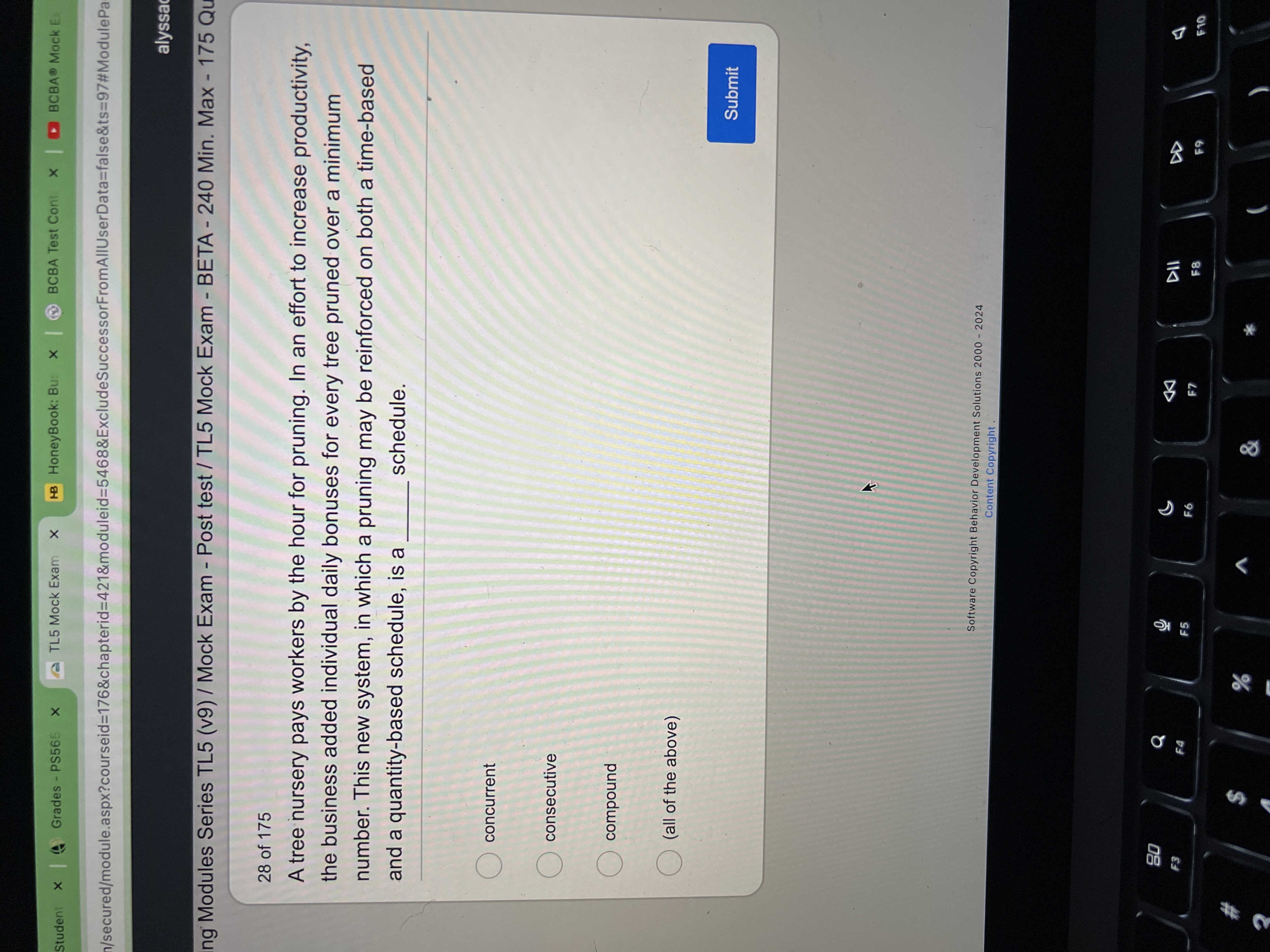 2 8 of 1 7 5 A tree nursery pays workers by the