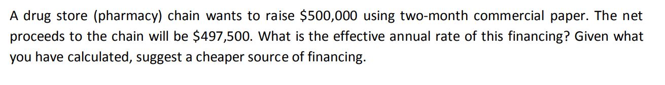 How to answer this question please? A drug store