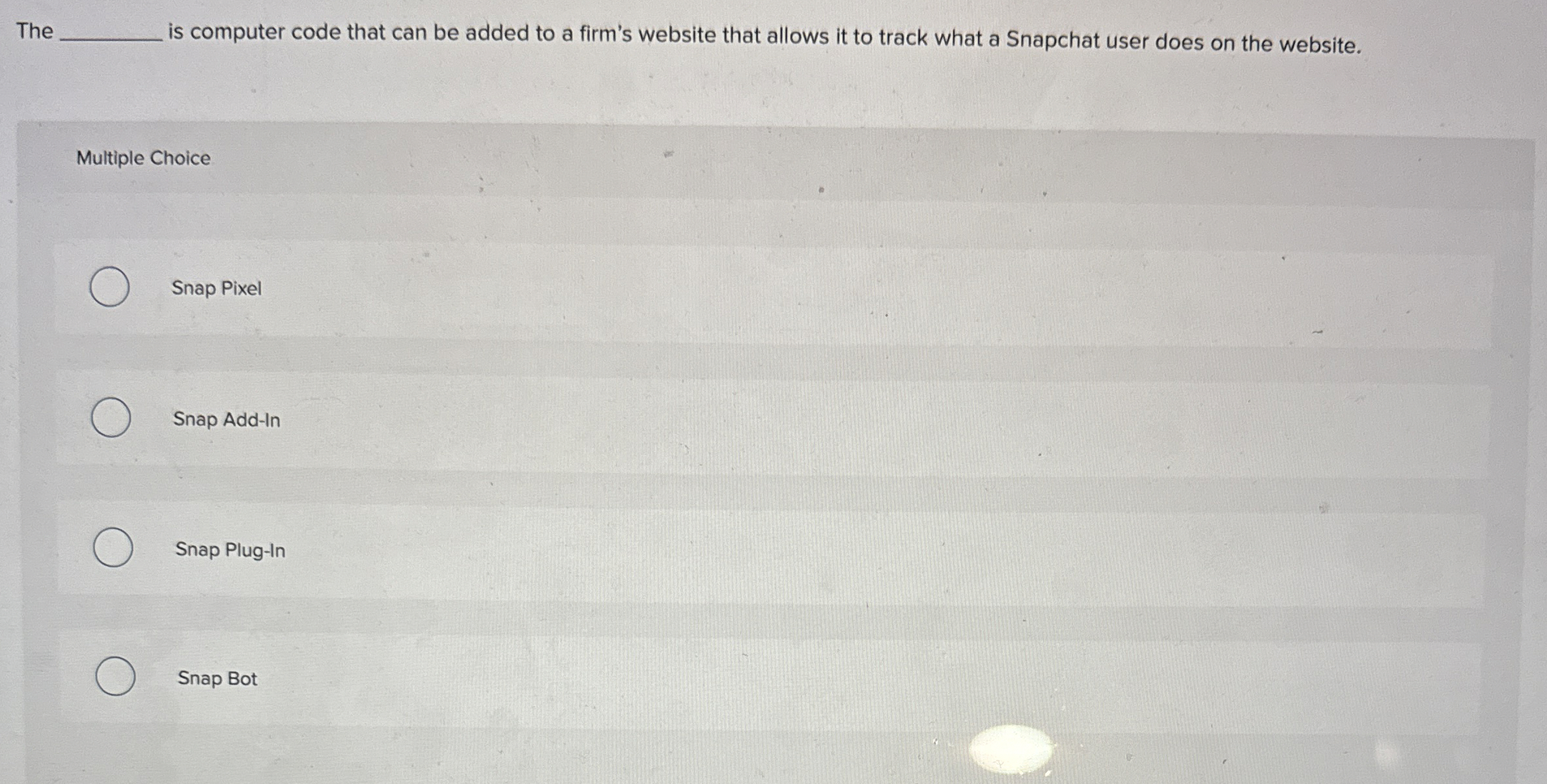 The is computer code that can be added to a