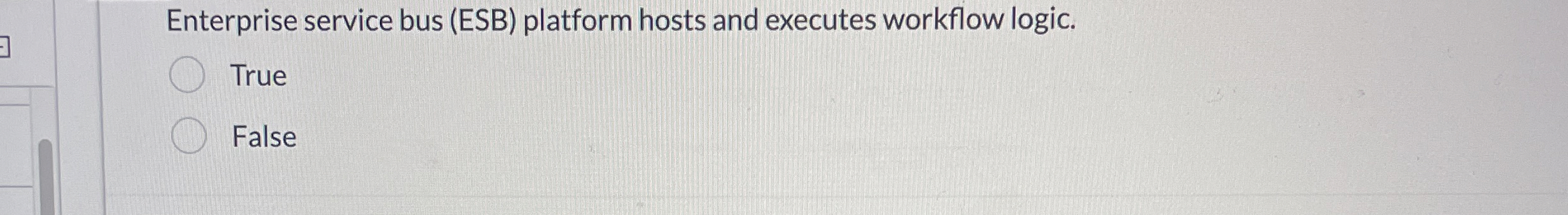 Enterprise service bus ( ESB ) platform hosts and