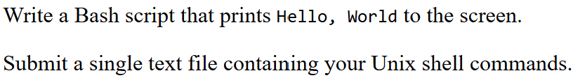 Write a Bash script that prints Hello, World to