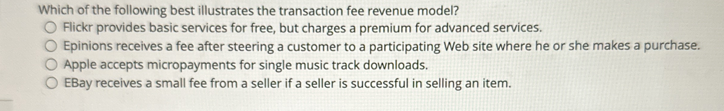 Which of the following best illustrates the