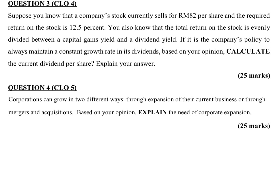 QQESTIQN 3 [QLQ 4) Suppose you know that a