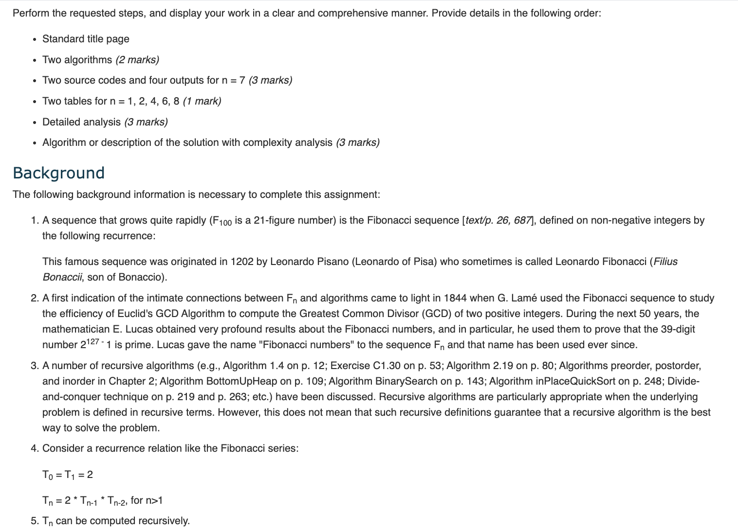 Perform the requested steps, and display your