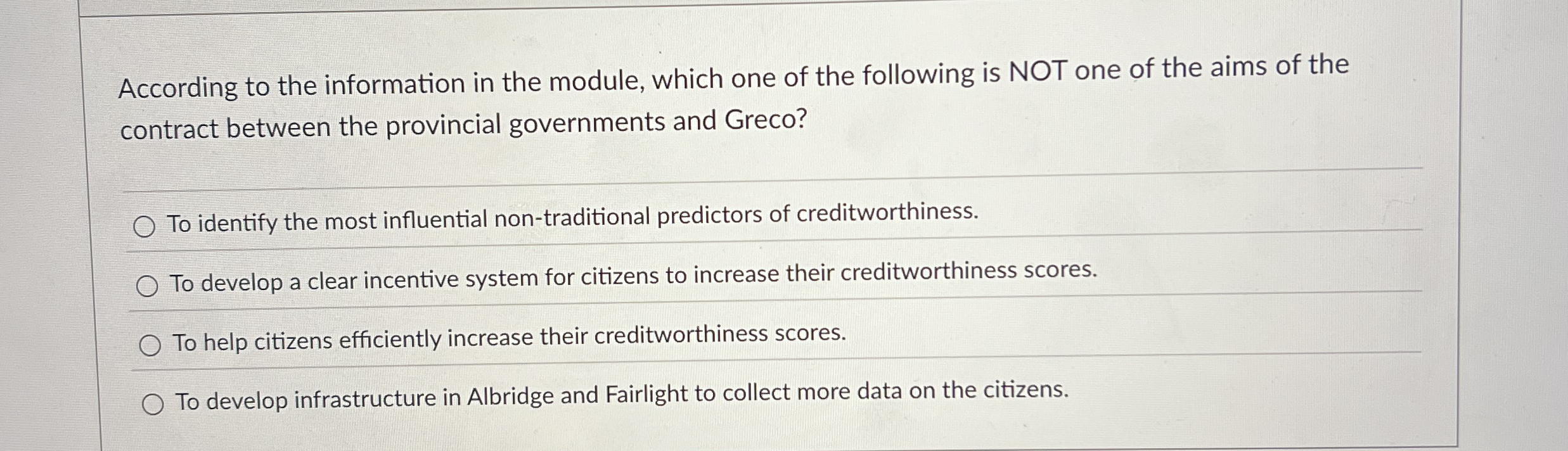 According to the information in the module, which