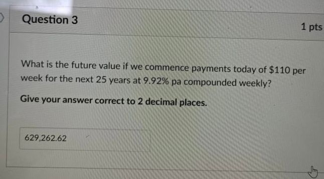 FIN 30 021 Module 2 [ Formula] part ) Dsimple