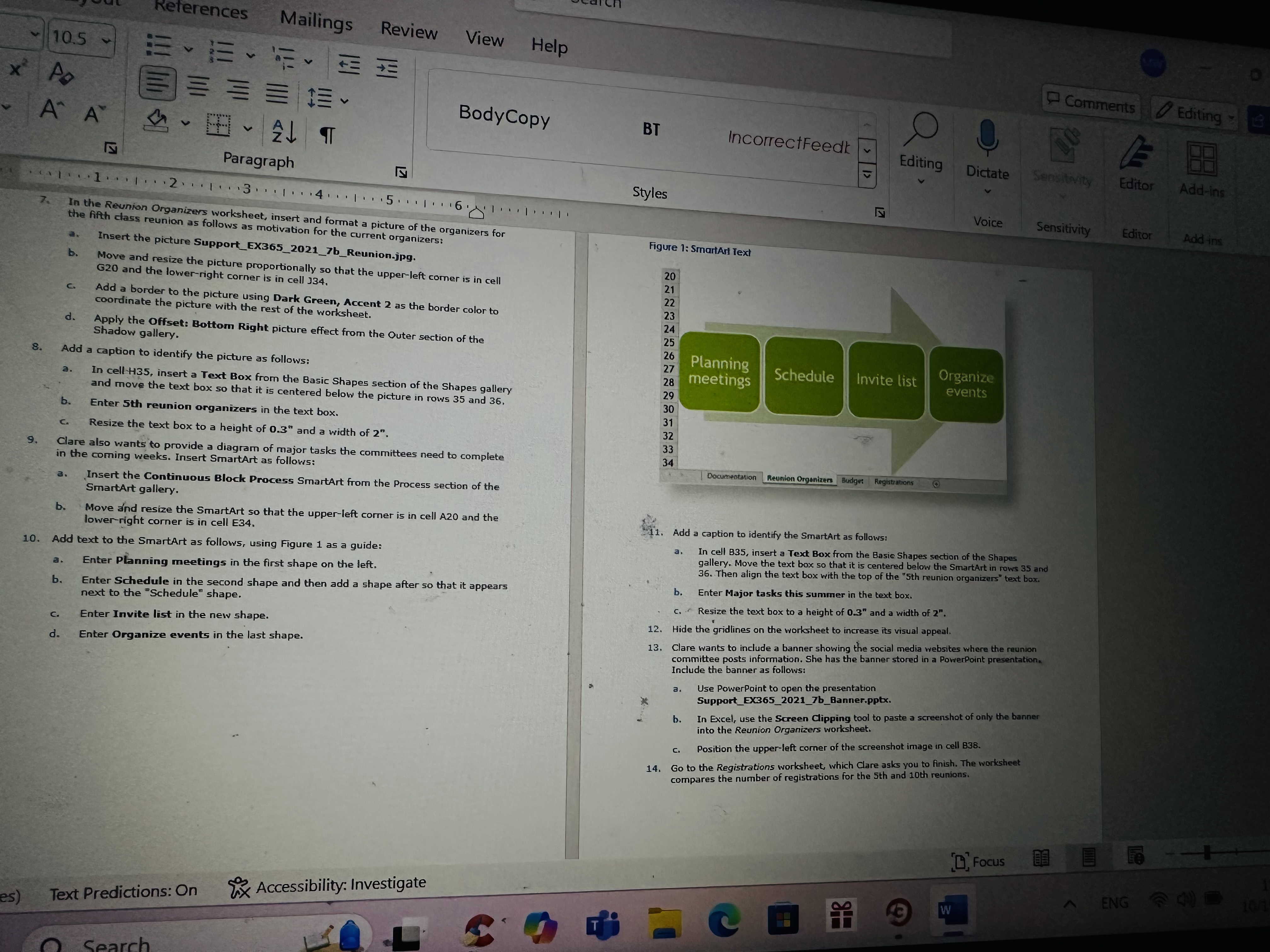 Keterences Mailings Review View Help , vur