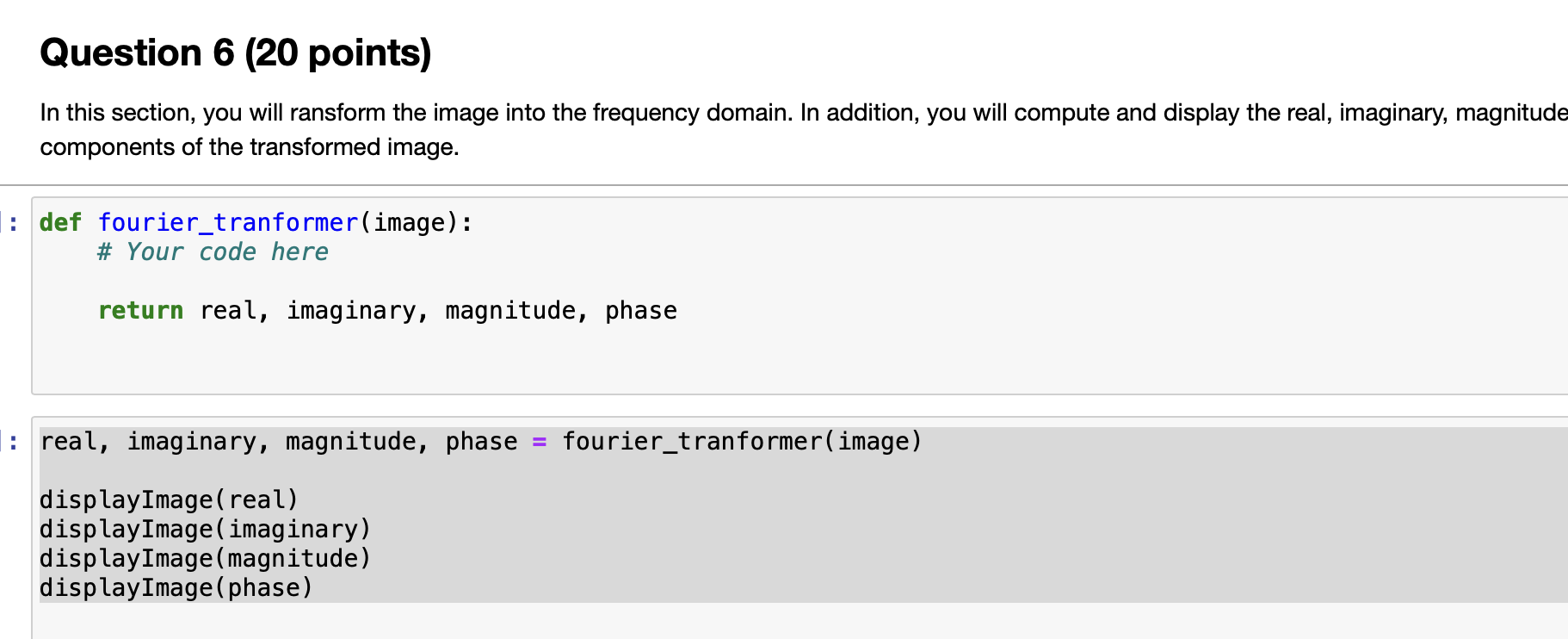 Do not use predefined function or libraries.