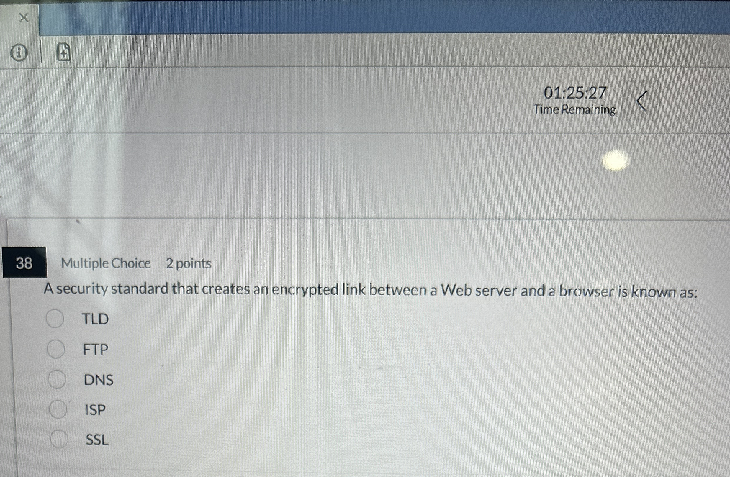 3 7 Multiple Choice 2 points While many