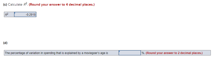 5 Answer the following questions using the data