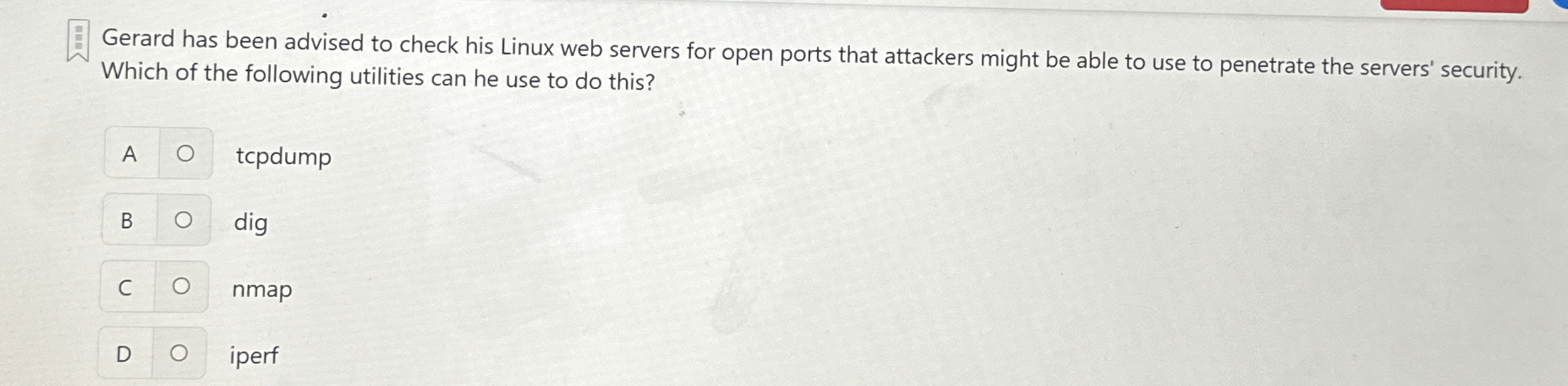 Gerard has been advised to check his Linux web